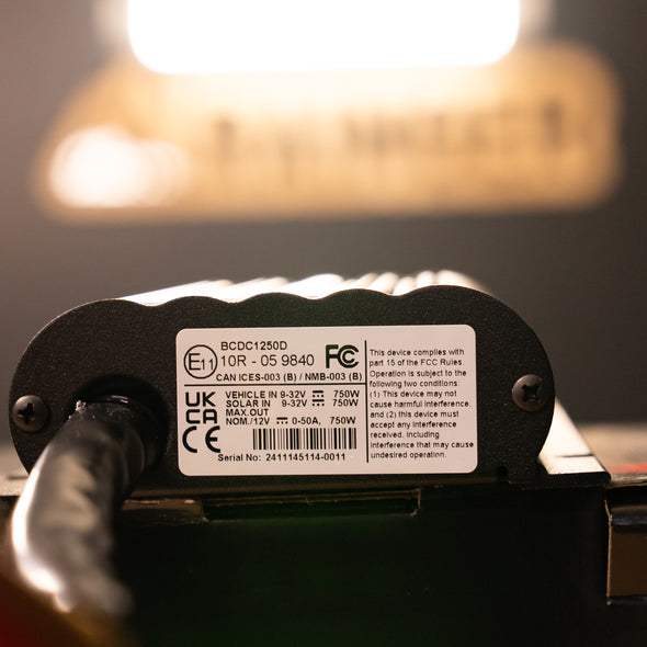 REDARC - BCDC 50A Classic IP65 Dual Input Battery Charger - BCDC1250D