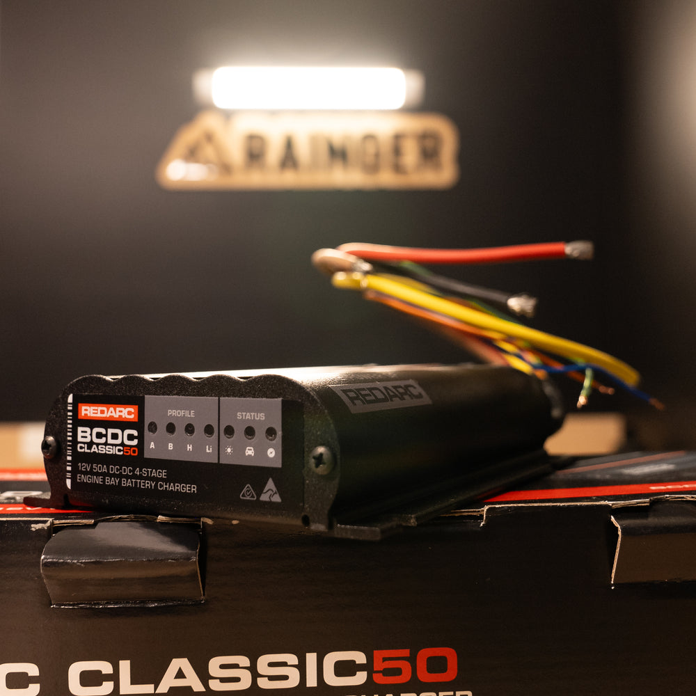 Redarc REDARC – BCDC 50A Classic IP65 Dual Input Battery Charger – BCDC1250D alternative view