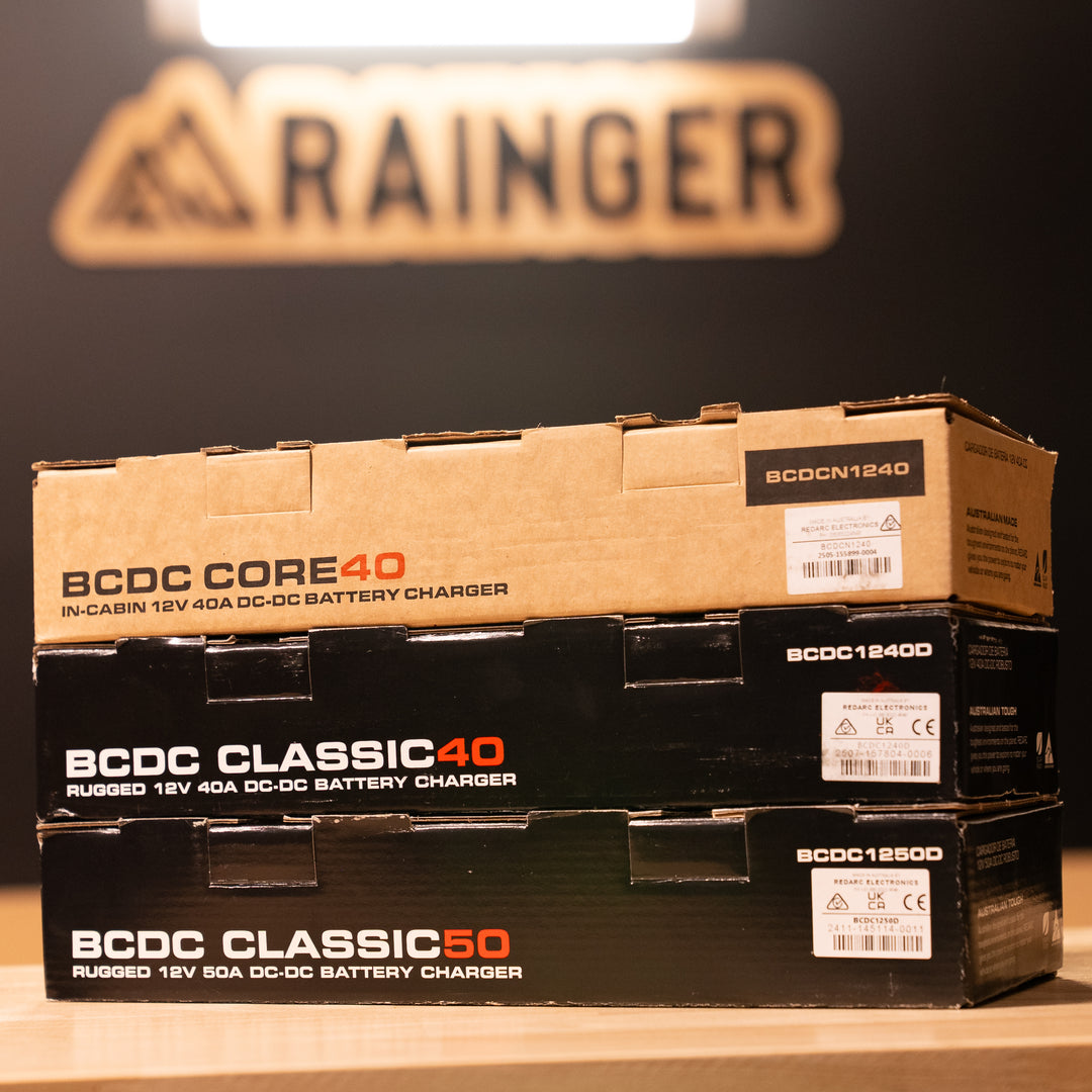 Redarc REDARC – BCDC 40A Classic IP65 Dual Input Battery Charger – BCDC1240D detail view