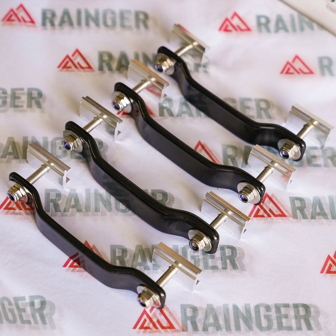 Universal Roof Top Tent Mounting Kit - Complete RTT Mount Hardware for Rack, Tray or Canopy