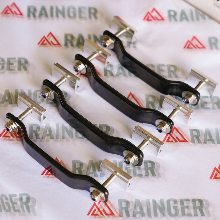 Universal Roof Top Tent Mounting Kit - Complete RTT Mount Hardware for Rack, Tray or Canopy