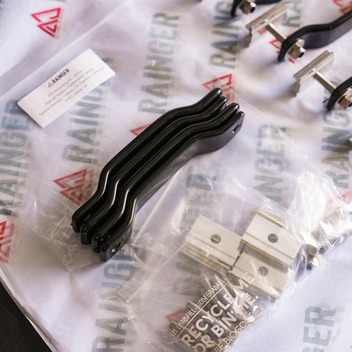 Universal Roof Top Tent Mounting Kit - Complete RTT Mount Hardware for Rack, Tray or Canopy