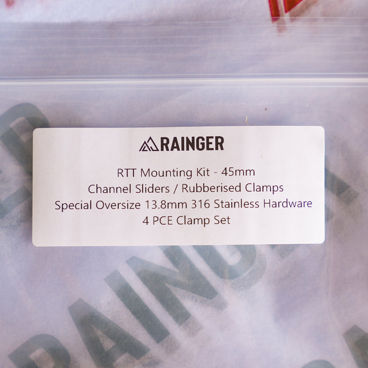 Universal Roof Top Tent Mounting Kit - Complete RTT Mount Hardware for Rack, Tray or Canopy