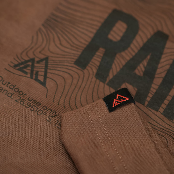 Rainger Topo Box Tee | Heavyweight 240GSM Cotton detail view