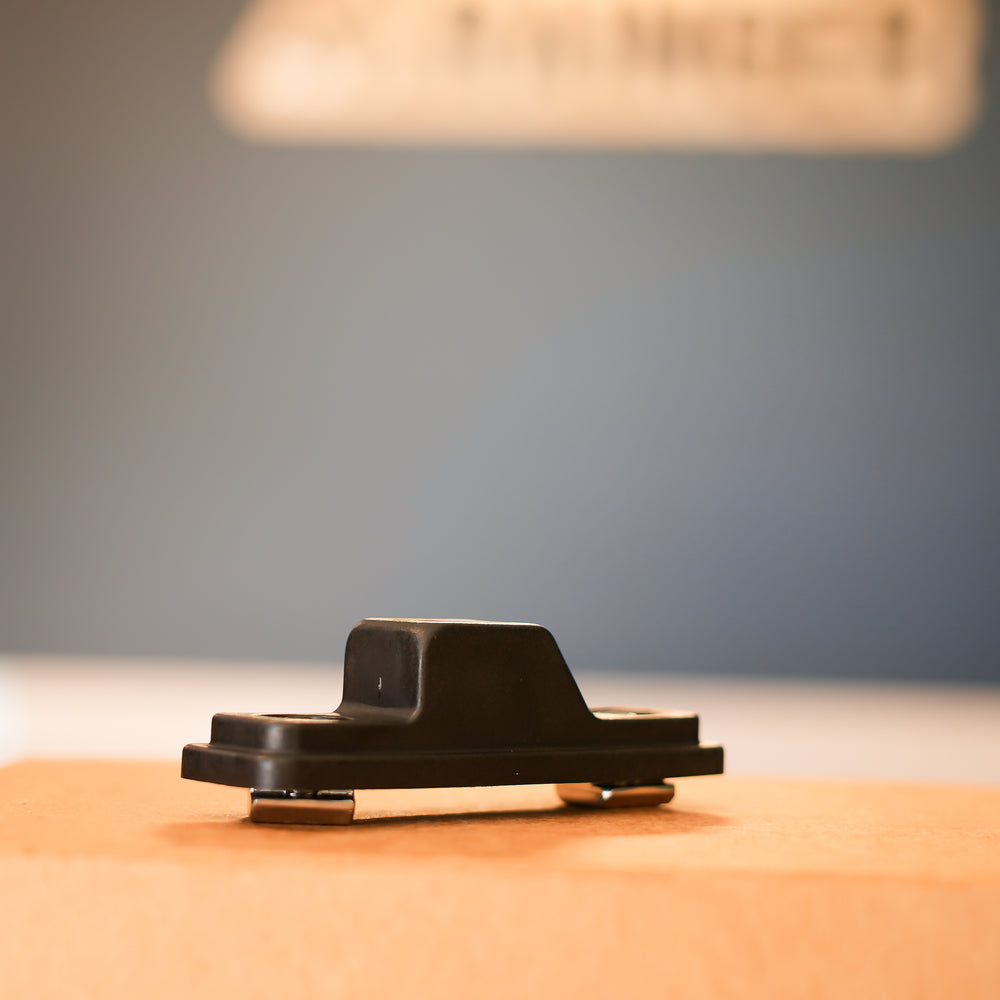 Rainger Spring Pole Base – Rainger Revo X side profile view