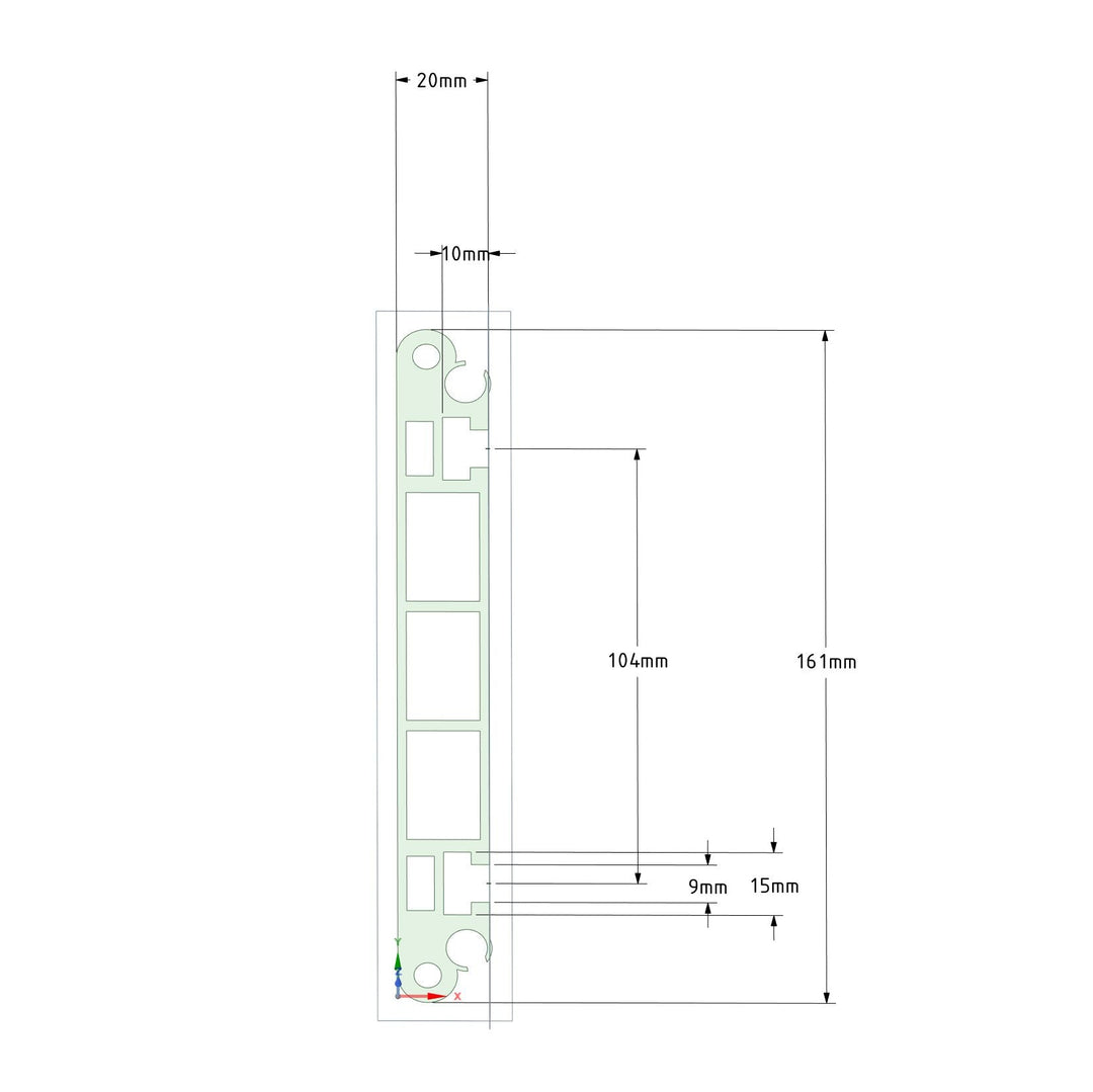 Rainger Duo 270 Degree Awning – 2.5M – D Zip for RTT detail view