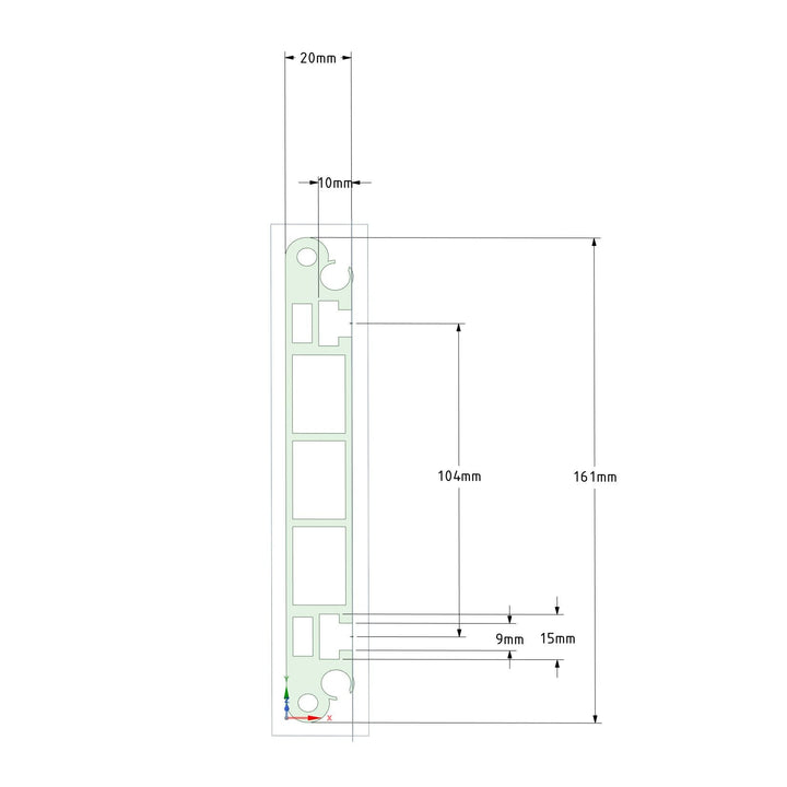 Rainger Duo 270 Degree Awning – 2.5M – D Zip for RTT detail view