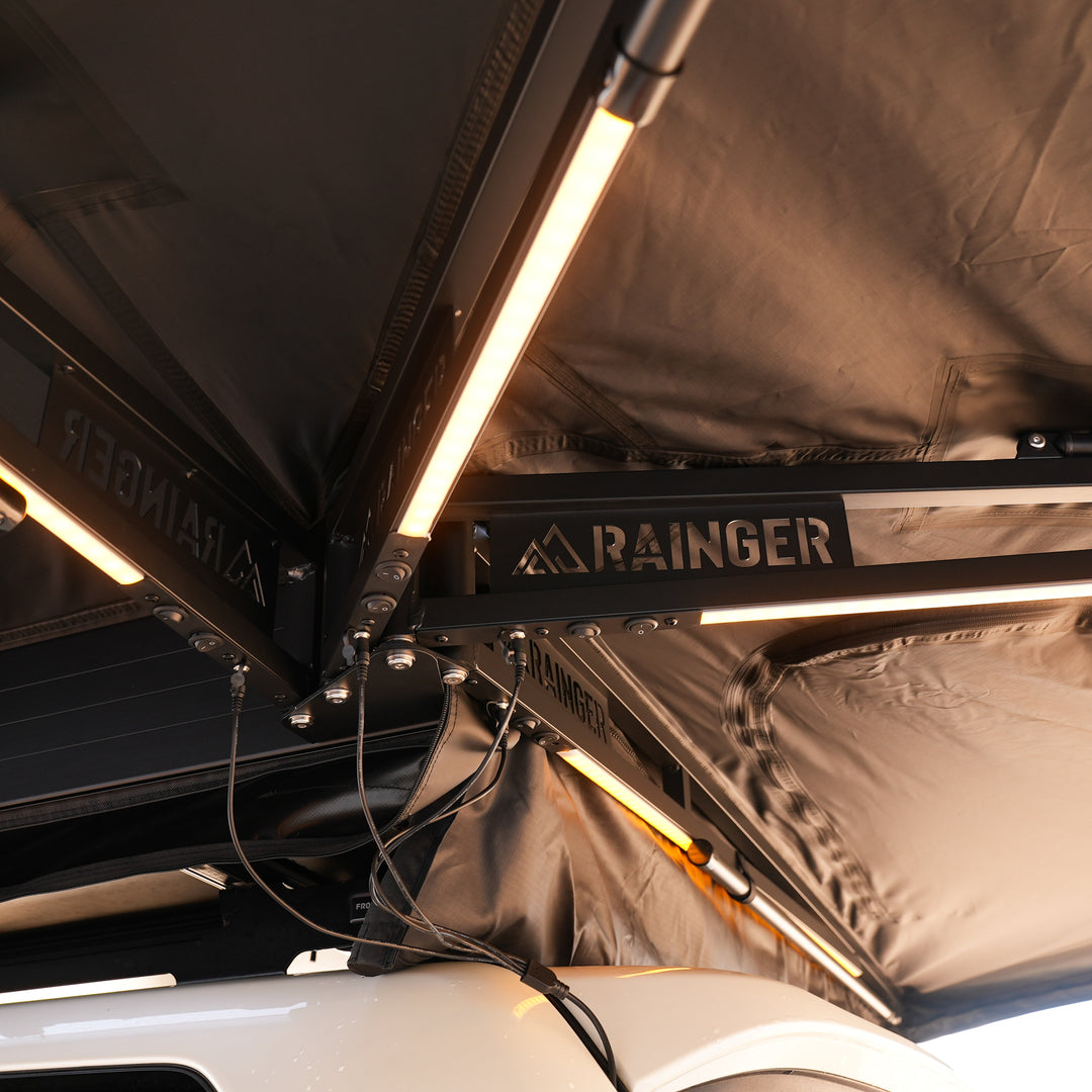 Rainger Duo 6ARM 270 Degree Awning - 2.0M D Zip for RTT
