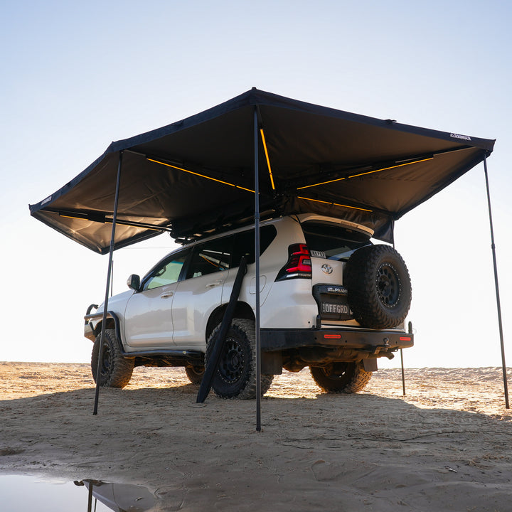 Rainger Duo 6ARM 270 Degree Awning - 2.0M D Zip for RTT