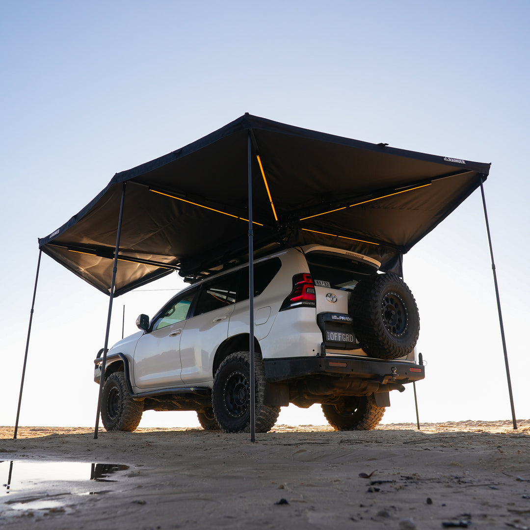 Rainger Duo 6ARM 270 Degree Awning - 2.0M D Zip for RTT