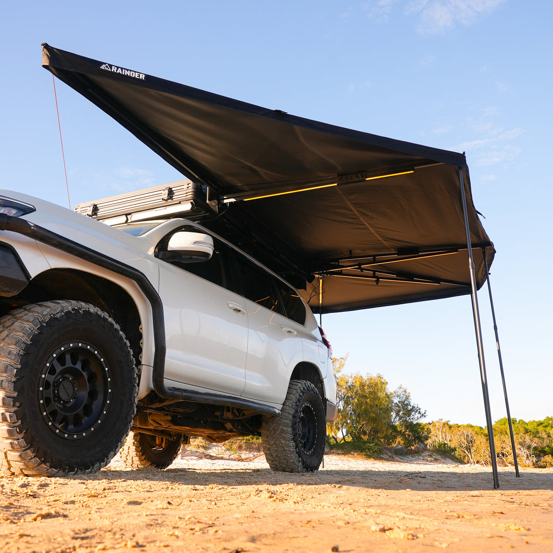 Rainger Duo 6ARM 270 Degree Awning - 2.0M D Zip for RTT