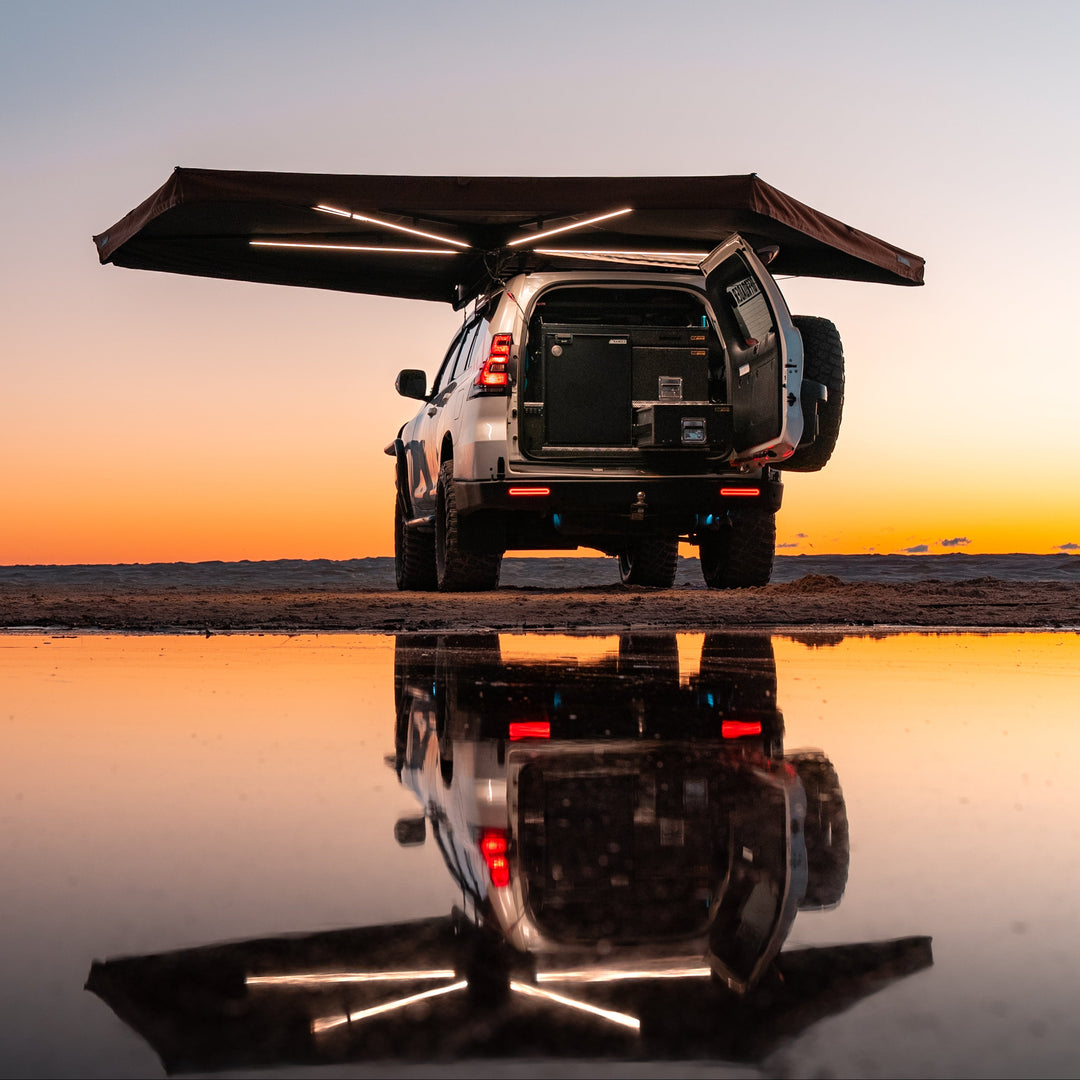 Rainger Duo 270 Degree Awning – 2.5M – D Zip for RTT detail view