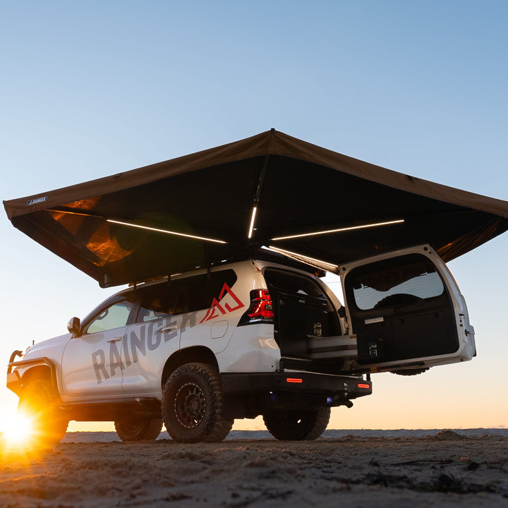 Rainger Duo 270 Degree Awning – 2.5M – D Zip for RTT detail view