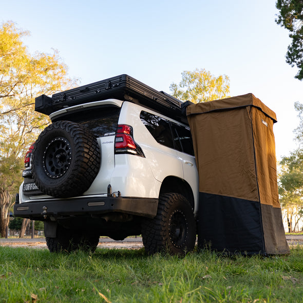 Quick Release - Multi Use - Universal Roof Top Tent Brackets - Suits Shower Tent and More