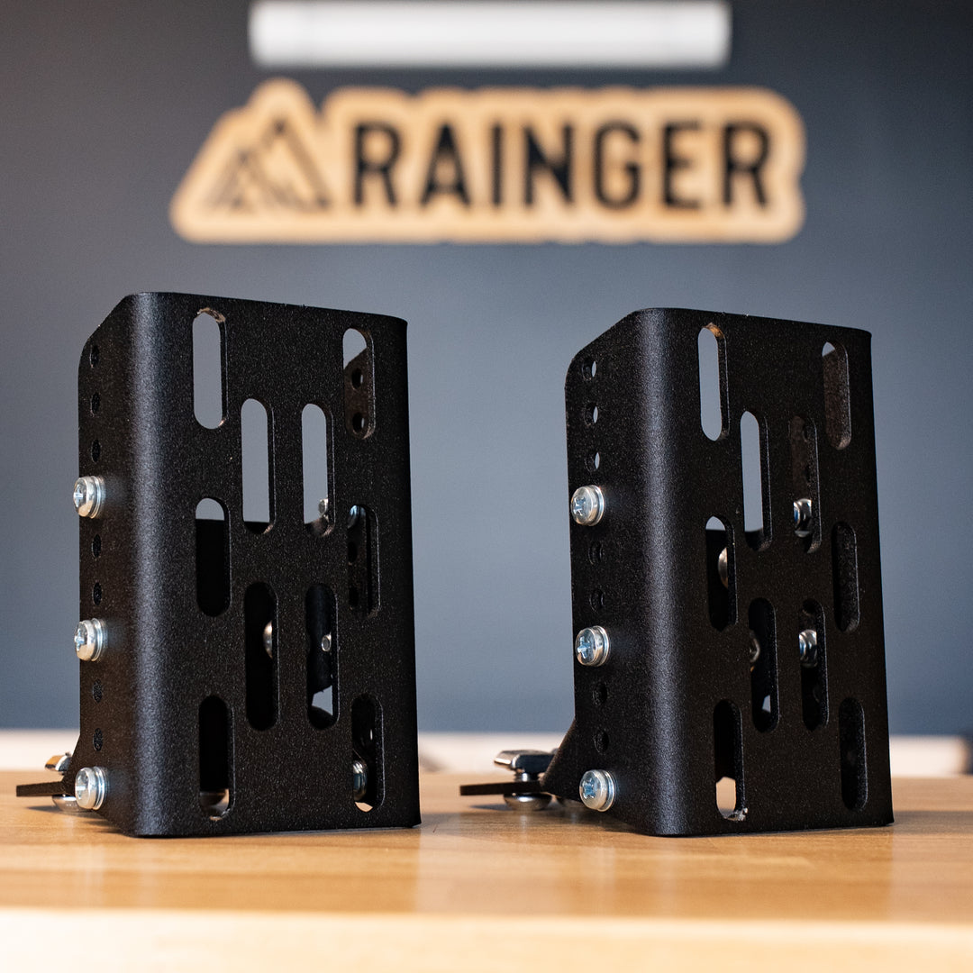 Rainger Awning Brackets to Revo X RTT – 4 Way Height Adjustable (Pair) detail view