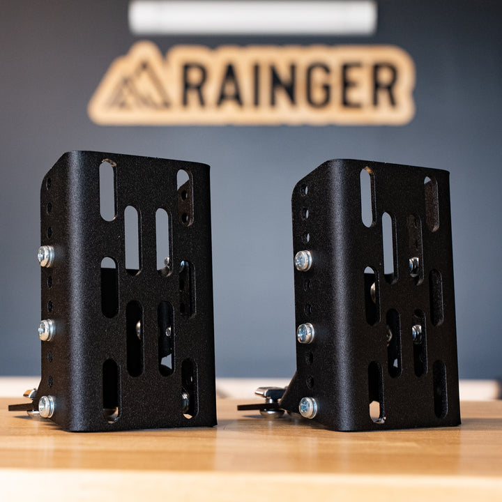 Rainger Awning Brackets to Revo X RTT – 4 Way Height Adjustable (Pair) detail view