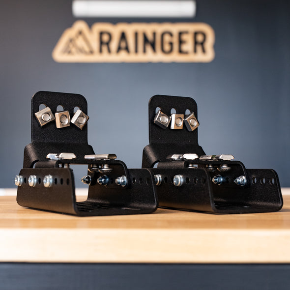 Rainger - Awning Brackets to Revo X RTT - 4 Way Height Adjustable (Pair)