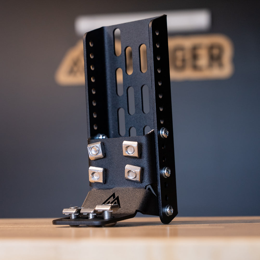 Rainger Awning Brackets to Revo X RTT – Extended 9 Way Adjustable (Pair) side profile view