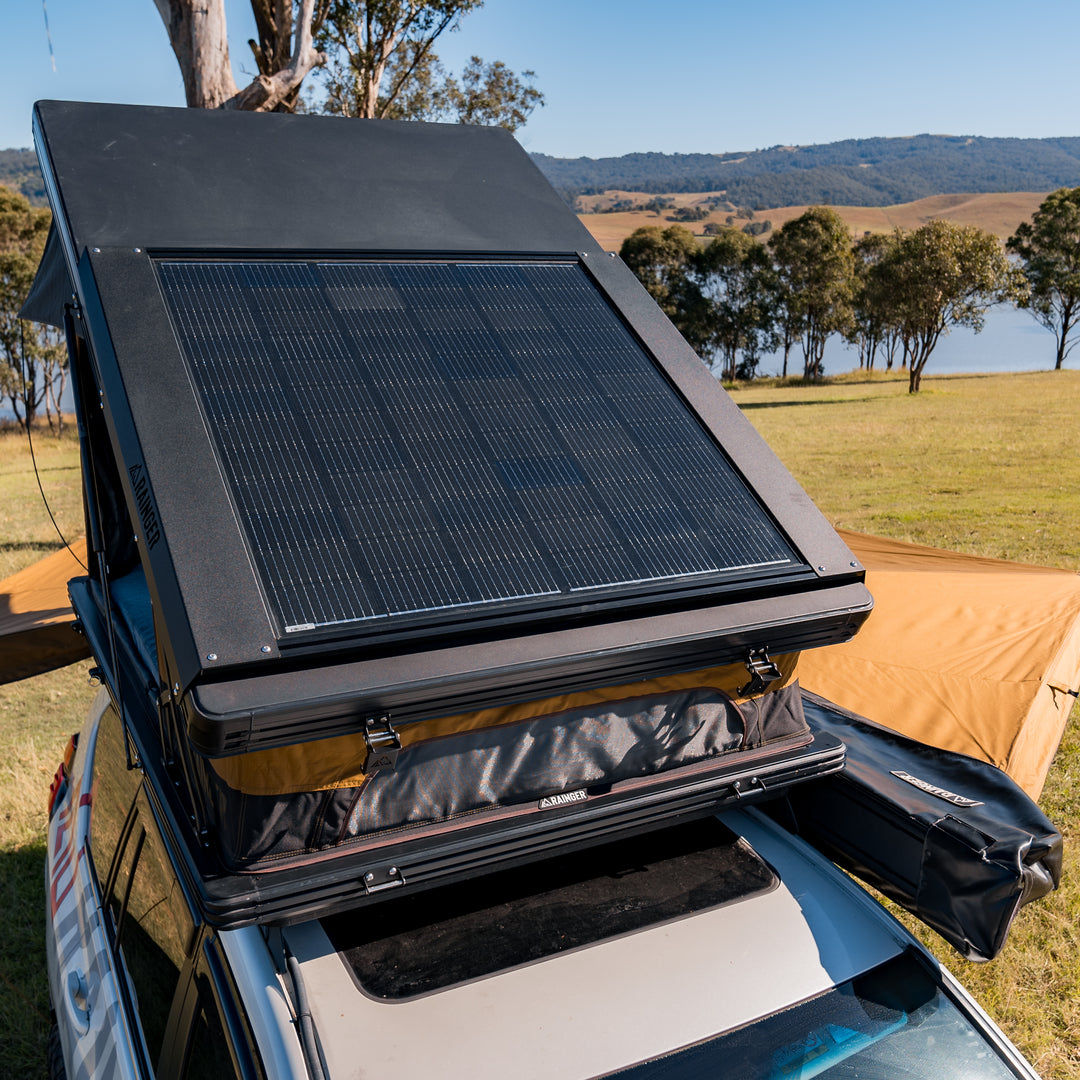 Rainger Revo – 295W All-Black Monocrystalline PERC Solar Panel – Premium Lightweight, Nuts