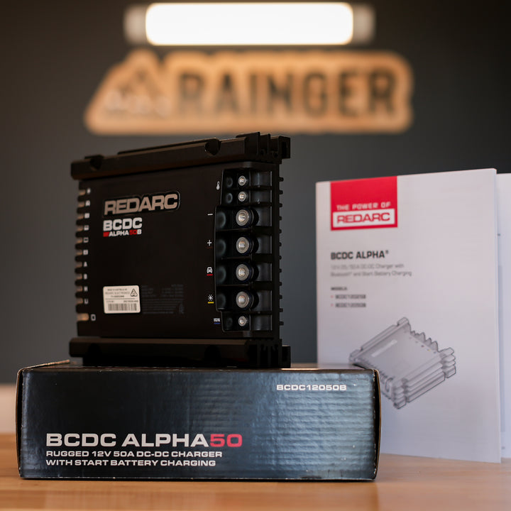 Redarc Alpha 50 BCDC Charger – BCDC12050B – Regulate Your Solar – Suits Dual Battery and Lithium detail view