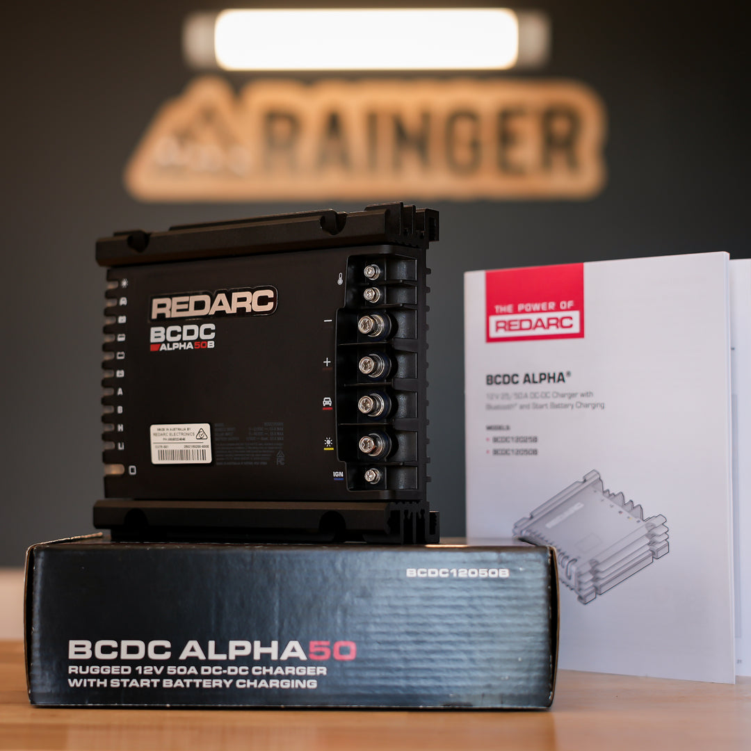 Redarc Alpha 50 BCDC Charger – BCDC12050B – Regulate Your Solar – Suits Dual Battery and Lithium detail view