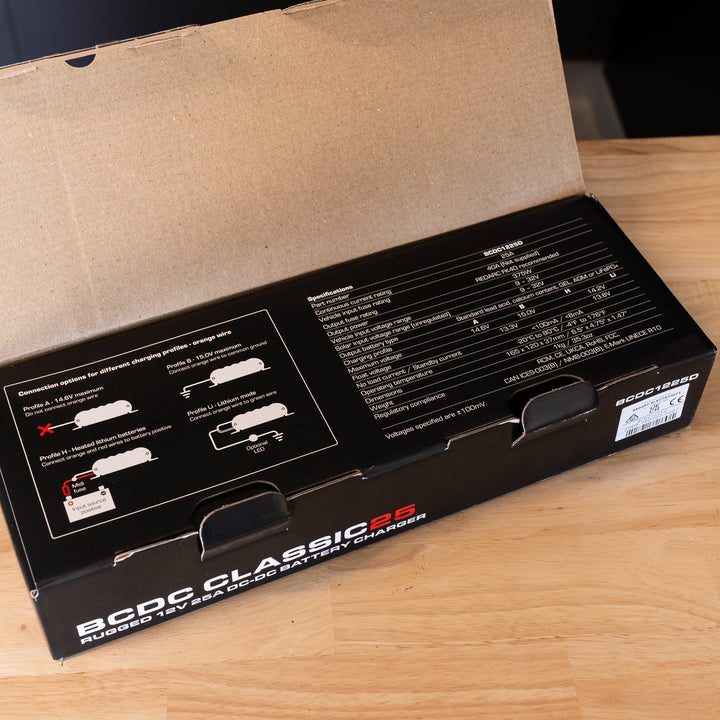 Redarc REDARC – BCDC 25A Classic IP65 Dual Input Battery Charger – BCDC1225D detail view