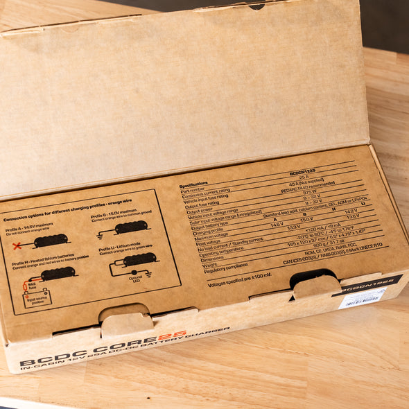 REDARC - BCDC Core DC-DC Battery Charger IP53 (Select: 25A or 40A) - BCDCN1225 / BCDCN1240