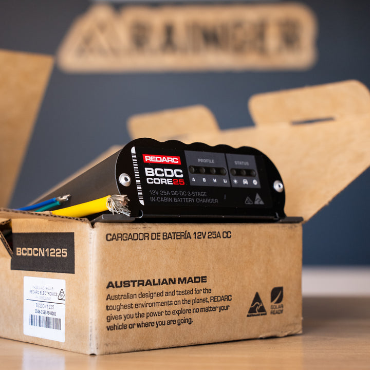 Redarc REDARC – BCDC Core DC-DC Battery Charger IP53 (Select: 25A or 40A) – BCDCN1225 / BCDCN1240 detail view