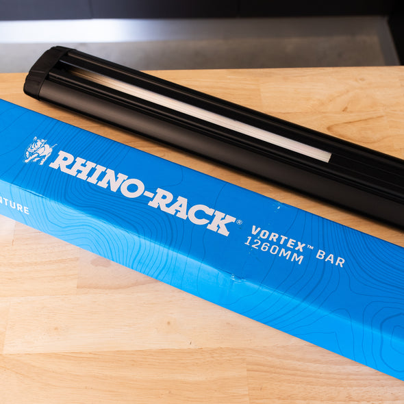 Rhino Rack - Vortex Bar (Black 1260mm) Each - VA126B