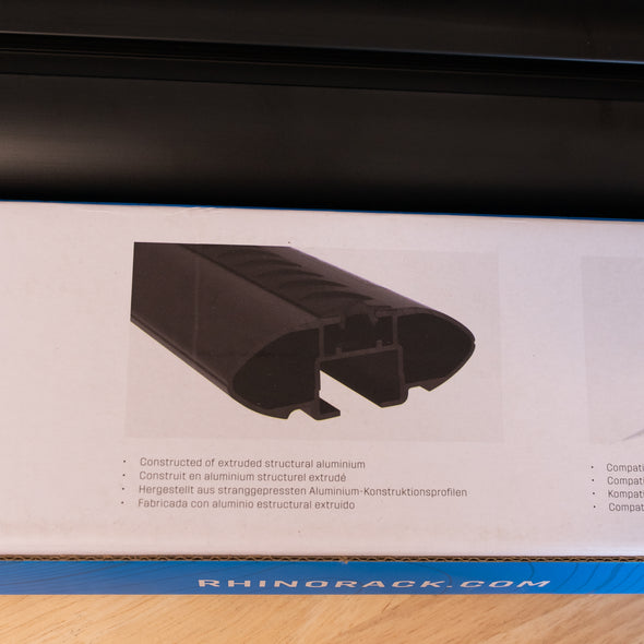 Rhino Rack - Vortex Bar (Black 1260mm) Each - VA126B