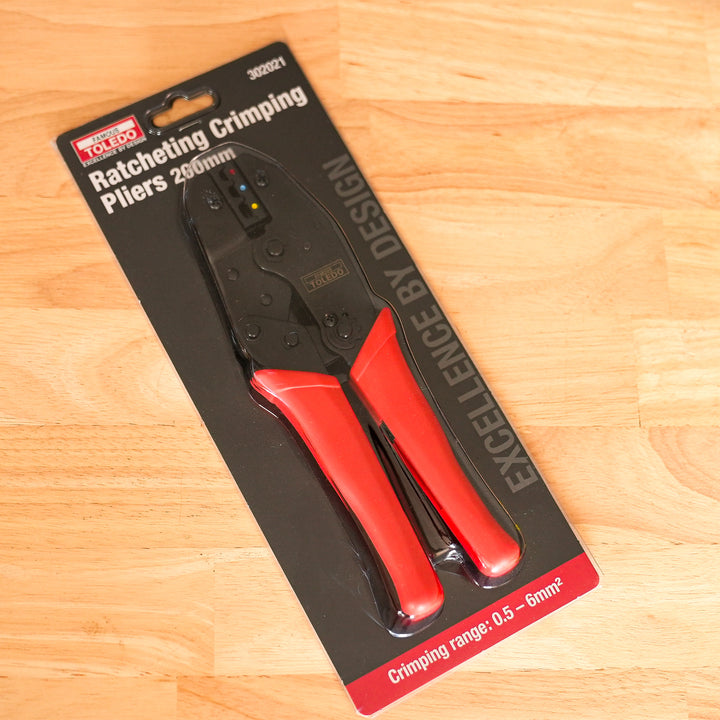 toledo Toledo – Ratchet Crimping Tool for Insulated Terminals (0.5–6.0 mm²) – 302021 alternative view