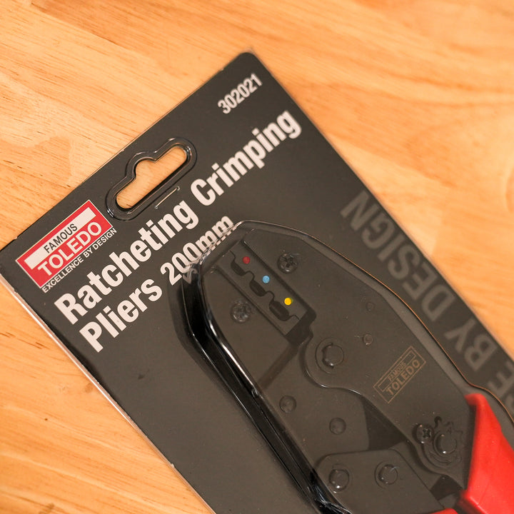 toledo Toledo – Ratchet Crimping Tool for Insulated Terminals (0.5–6.0 mm²) – 302021 detail view