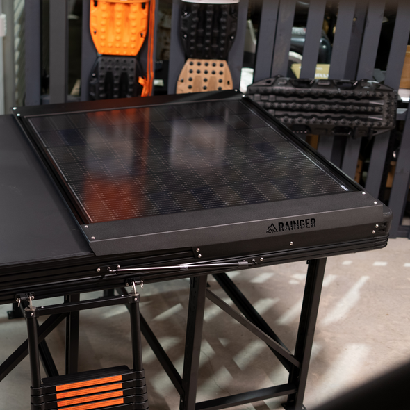 Rainger Revo - 295W All-Black Monocrystalline PERC Solar Panel – Premium Lightweight, Nutsert-Mount, Half-Cell Technology