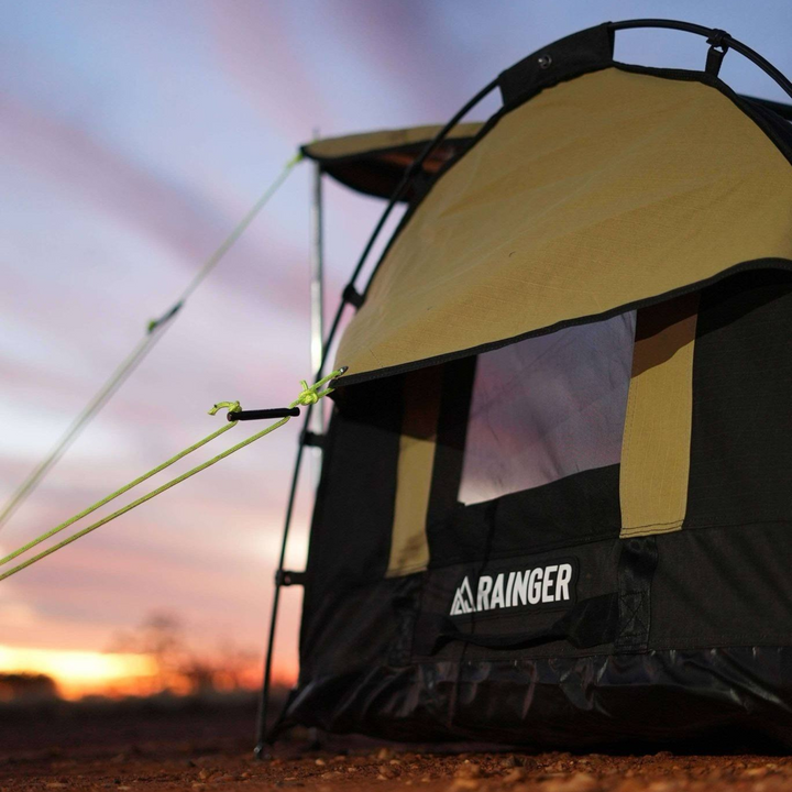 Rainger Touring Single Swag – RT1 Sandstorm detail view