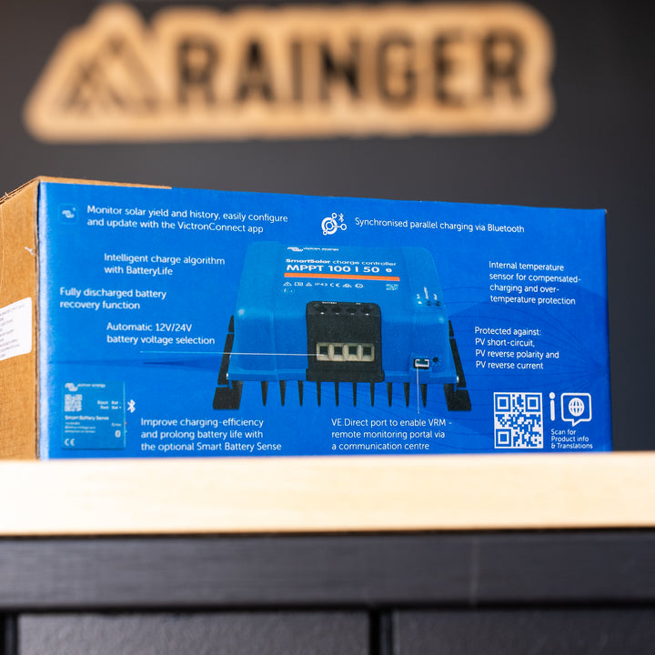Victron – SmartSolar MPPT 100/50 (12/24V, Bluetooth) – SCC110050210 detail view