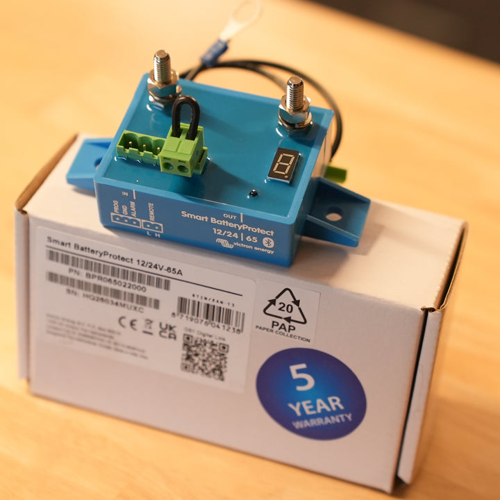 Victron - BatteryProtect 12/24V 65A Smart and Standard (low voltage disconnect)