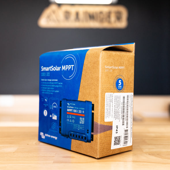 Victron 100/20 MPPT SmartSolar Charge Controller - Regulate your Solar - Upto 100V Input - 20A Charge Output
