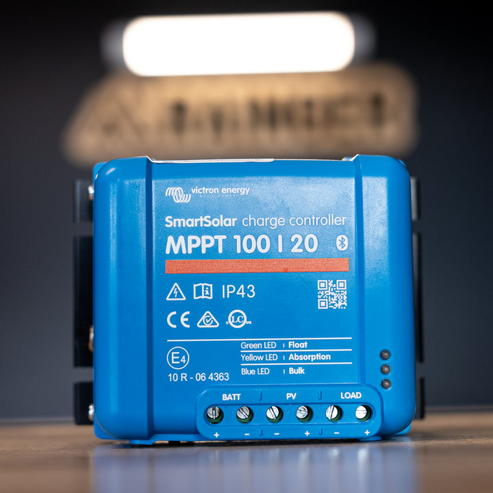 Victron 100/20 MPPT SmartSolar Charge Controller – Regulate your Solar – Upto 100V Inpu – 20A Charge Output detail