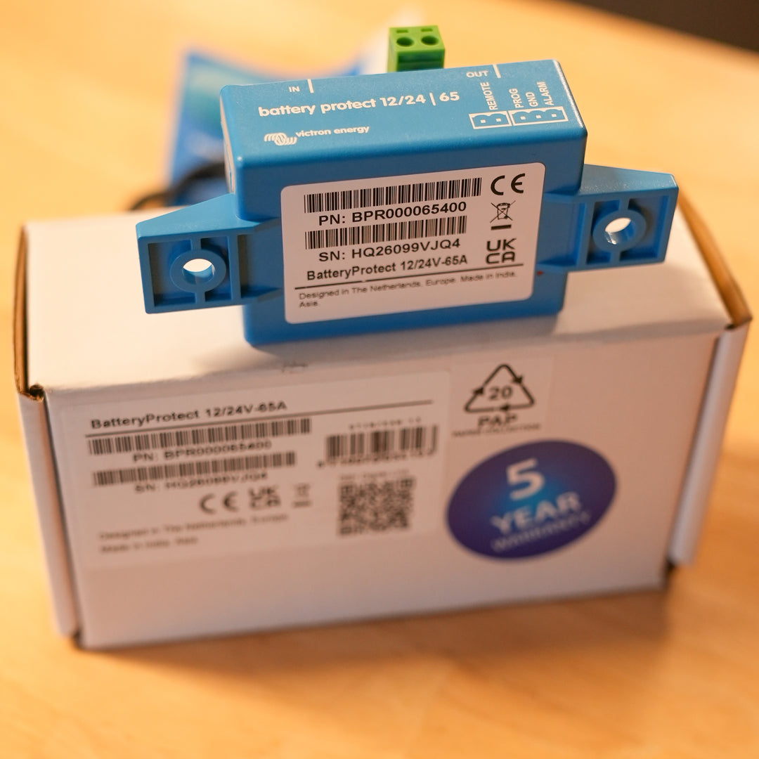 Victron - BatteryProtect 12/24V 65A Smart and Standard (low voltage disconnect)