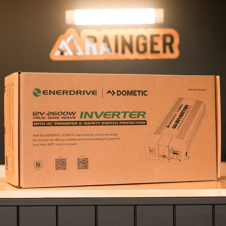 Enerdrive ePOWER 12V 2600W True Sine Wave Inverter - EN1226S-X