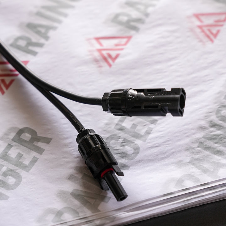 Rainger 5m 4mm² Solar Cable with MC4 Plugs - One End Fitted