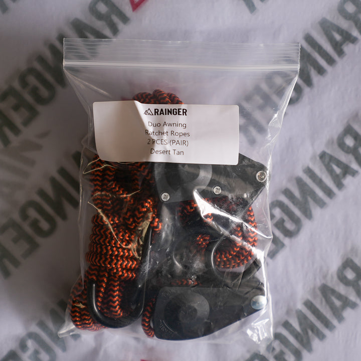Rainger Duo Awning Ratchet Ropes - Pair