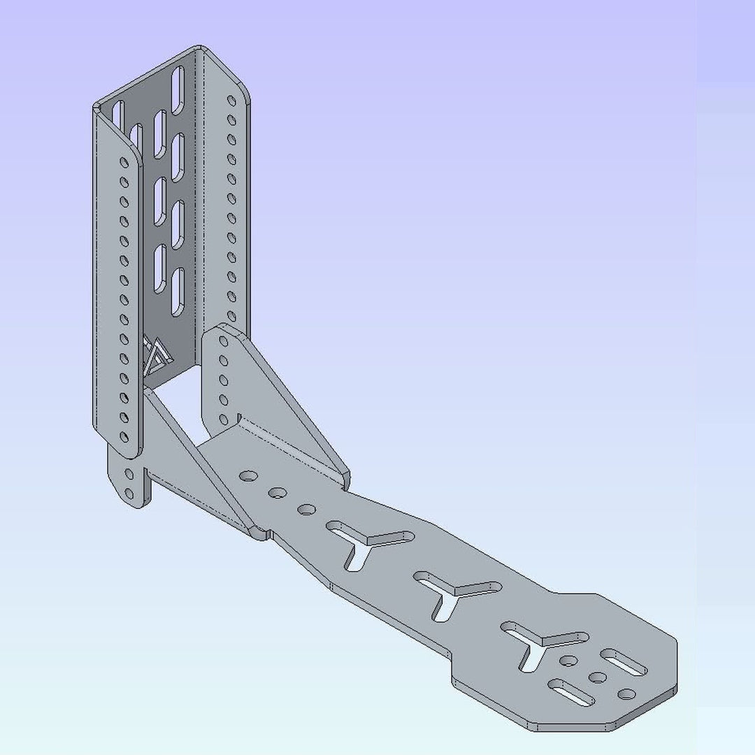 Rainger - Universal 270 Awning Brackets to suit Rhino-Rack Pioneer Platform - 8 Way Adjustable (Pair)