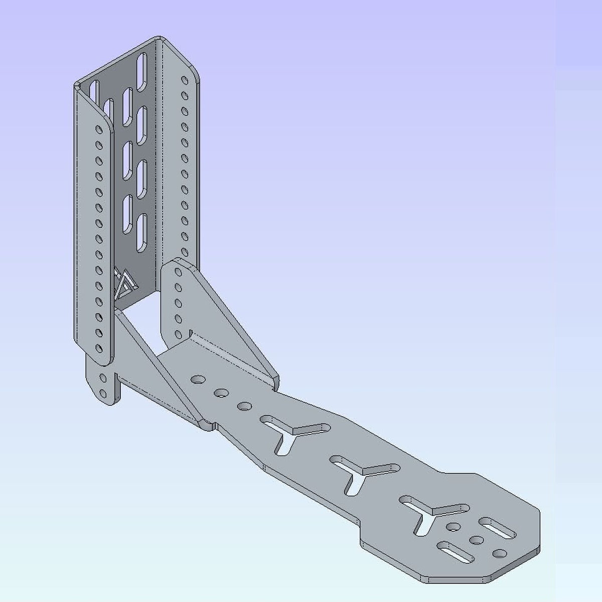 Rainger - Universal 270 Awning Brackets to suit Rhino-Rack Pioneer Platform - 8 Way Adjustable (Pair)
