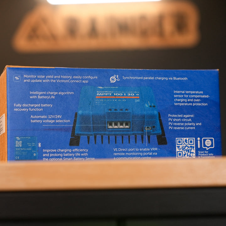 Victron – SmartSolar MPPT 100/30 (12/24V, Bluetooth) – SCC110030210