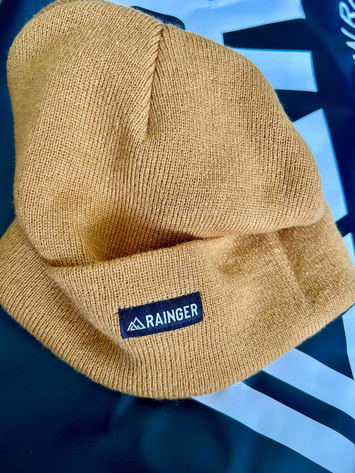 Rainger Camel Cuffed Beanie alternative view
