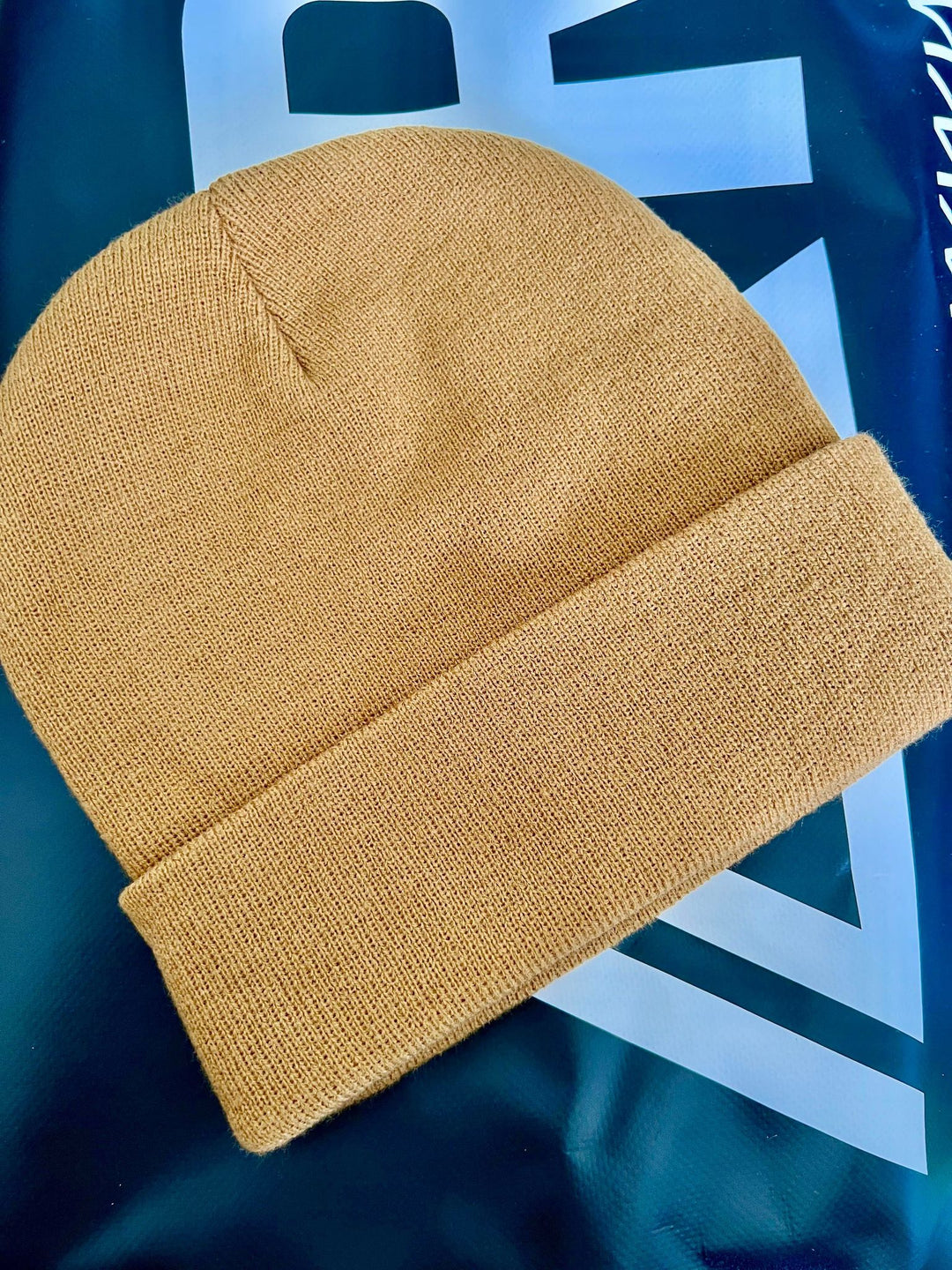 Rainger Camel Cuffed Beanie alternative view