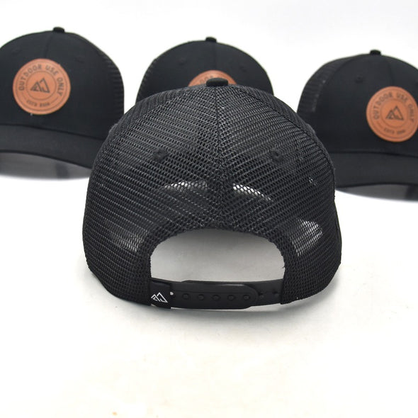 Outdoor Use Only Trucker Hat Black