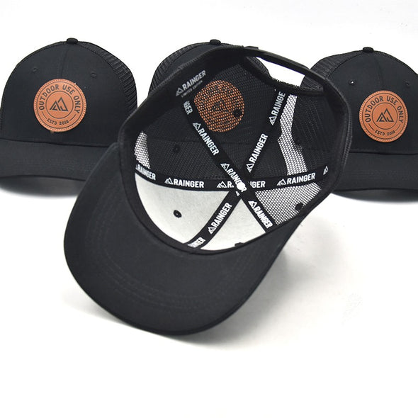 Outdoor Use Only Trucker Hat Black